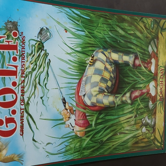 Metal Images Collector Metal Signs Golf-Greatest Of Life's Frustrations`A Rough - Picture 2 of 6
